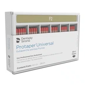 Guta Percha Protaper Universal F2 C/60 Cones - Dentsply