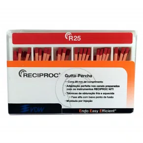 GUTA PERCHA RECIPROC R40 C/60 CONES - VDW