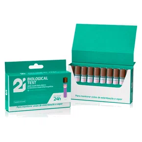 INDICADOR BIOLOGICO BIOLOGICAL TEST 24 HORAS C/10 UNI - 2I