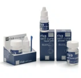 Ionômero De Vidro Para Restauração Riva Self Cure Pó + Líquido - SDI