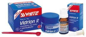 IONOMERO DE VIDRO PARA RESTAURACAO VIDRION R KIT (PLUS) - SSWHITE