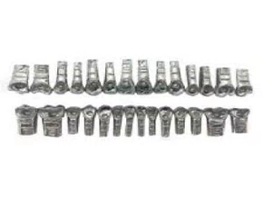 JOGO DE DENTE TYPODONT METAL LISO C/RANHURAS NA RAIZ (14053) - ORTO CENTRAL