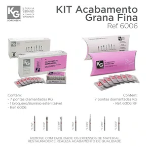 KIT ACABAMENTO GRANULACAO FINA (REF.6006) - KG