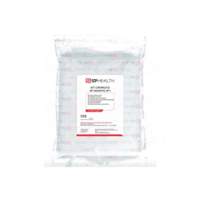 Kit Cirúrgico Estéril Pério 30gr Branco C/Refletor Tubo 11 Peças - Sp Health Kit Cirúrgico Estéril Pério 30gr Branco C/Refletor Tubo 11 Peças - Sp Health