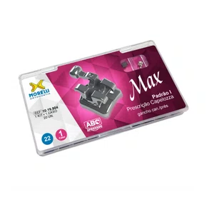 Kit De Braquetes 01 Caso Prescrição Capelozza Max Padrão I .022 Gancho Can./Pres - Morelli