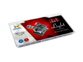 Kit de Bráquetes 01 caso Prescrição M.B.T. Light .022" Gancho Can./Prés - Morelli