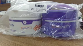 KIT SILICONE DE ADICAO SCAN PUTTY BASE E CATALYST - YLLER