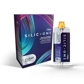 KIT SILICONE (SILIC-ONE)  DE ADICAO CLEAR BODY ICE - FGM