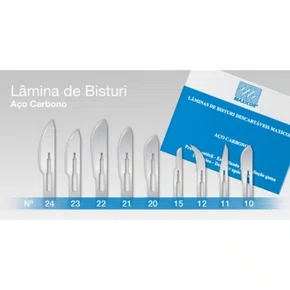 LAMINA DE BISTURI N 21 (UNITARIA) - MAXICOR