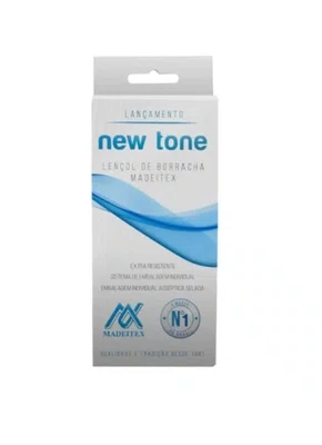 Lençol De Borracha New Tone Azul 13,5X13,5 Fino - Madeitex