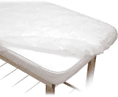 LENCOL DESCARTAVEL BRANCO 20GR S/ ELÁSTICO (0,90 X 2,10M) C/10 UNIDADES - PROTDESC