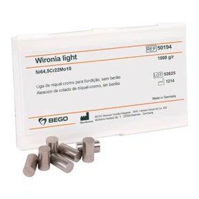 LIGA DE METAL WIRONIA LIGHT BEGO (1 KG) - WILCOS