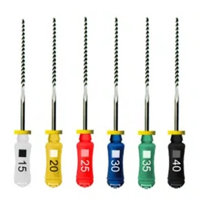 Lima Manual K-File Sortida N 15-40 21mm C/6 Unidades Maillefer - Dentsply