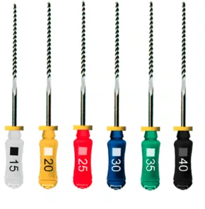 Lima Manual K-File Sortida N° 15–40 31mm C/6 Unidades Maillefer – Dentsply