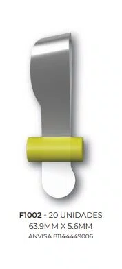 Matriz de Aço Ultrasteel c/ 20 Unidades (F1002) 63,9mm x 5,6mm – American