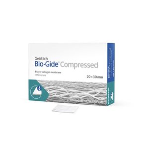 Membrana de Colágeno Bio-Gide Compressed 20x30mm - Geistlich