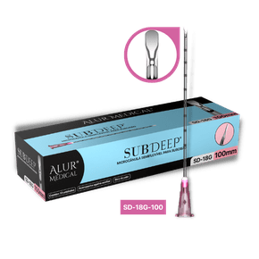 Microcânula Metálica 18G-100MM SubDeep - Alur