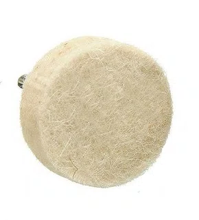 MINI DISCO DE FELTRO 3X10MM C/5 UNIDADES - LOGOS