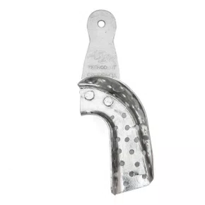 MOLDEIRA DE ALUMINIO PARCIAL ESQUERDA PERFURADA - TECNODENT