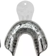 Moldeira De Inox (Dentado) Perfurada Adulto Inferior I-4 - Tecnodent