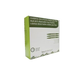 Moldeira Dupla para Flúor Descartável Grande (G) - Biodinâmica