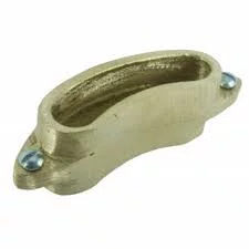 MUFLA DE METAL 1/2 LUA C/PARAFUSOS REF.:29200 - MAC DENTAL