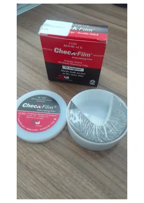 PAPEL CARBONO CHECK-FILM II (ACCU FILM)  ROLO COM 280 TIRAS - ART DENTE