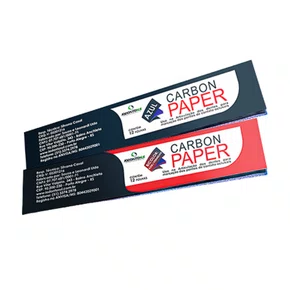 PAPEL CARBONO VERMELHO CARBON PAPER 12 FOLHAS - IODONTOSUL