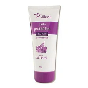 PASTA PROFILATICA SEM OLEO TUTI-FRUTI 90GR - VILLEVIE