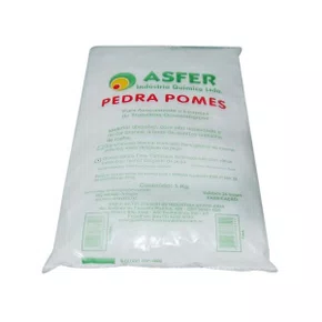 PEDRA POMES FINA 1KG - ASFER