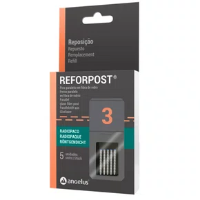 PINOS FIBRA DE VIDRO REFORPOST N 3 C/5 - ANGELUS