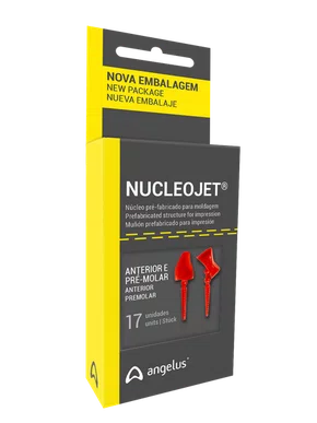Pinos Nucleojet Anterior e Pré Molar C/17uni - Angelus