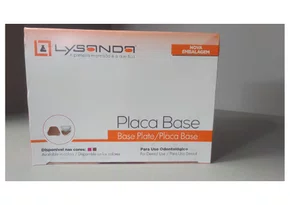 PLACA BASE FINA MARROM C/50- LYSANDA