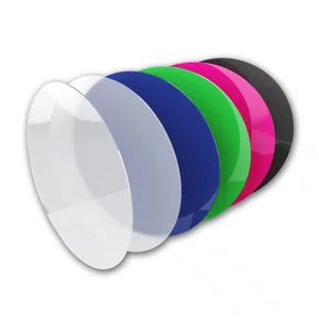 Placa Soft 1 mm Redonda c/5 Pink - VH