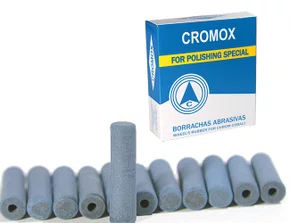 PONTA DE BORRACHA AZUL C/100 - CROMOX