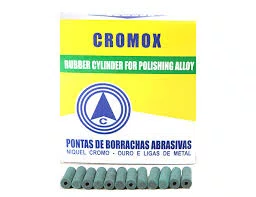 PONTA DE BORRACHA VERDE UNITARIA - CROMOX
