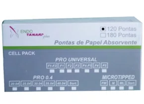 Ponta De Papel Cell Pack Pro 0.4 N 25.04 C/120 - Tanari