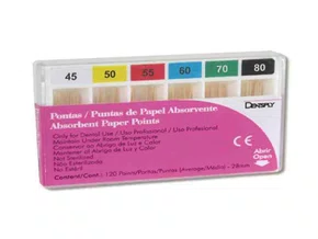 Ponta De Papel N 45‑80 c/120 - Dentsply