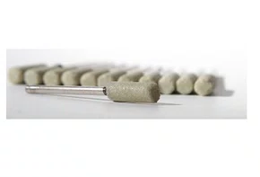 PONTA MONTADA ABRASIVA MEDIA BRANCA UNITARIA - CROMOX