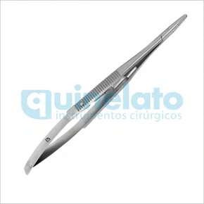 Porta Agulha Castroviejo Com Widia de 18cm (300.18)- Quinelato