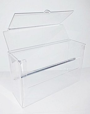 Porta Alicate com Tampa Acrílico P/30 unidades - Ortoguaru