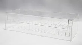 PORTA ALICATE DEITADO COM TAMPA PARA 20 ALICATES (P14GC) - ORTOGUARU