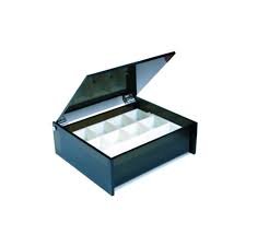 Porta Grampo Acrílico Fumê - Prisma