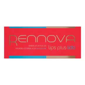 Preenchedor Lips Plus Lido 1,1ml + Batom Semi Matte Vermelho Poder 3g - Rennova