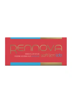 PREENCHEDOR RENNOVA FILL SOFT LIPS LIDO (1 SERINGA 1,0 ML) - RENNOVA