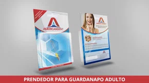 PRENDEDOR DE BABADOR JACARE CORRENTE - AMERICANDENT