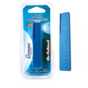 Régua Endodôntica Calibradora Milimetrada Azul - Prisma