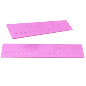 Régua Endodôntica Calibradora Milimetrada Rosa - Prisma