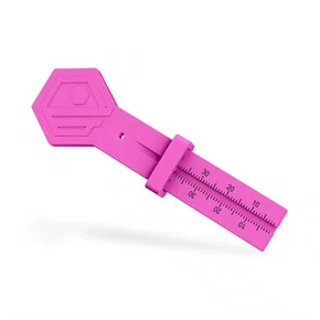 Régua Endodôntica Milimetrada Endofit Rosa - Indusbello