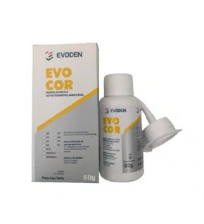 Resina acrílica auto/termo Evocor PO 69 50g - Evoden